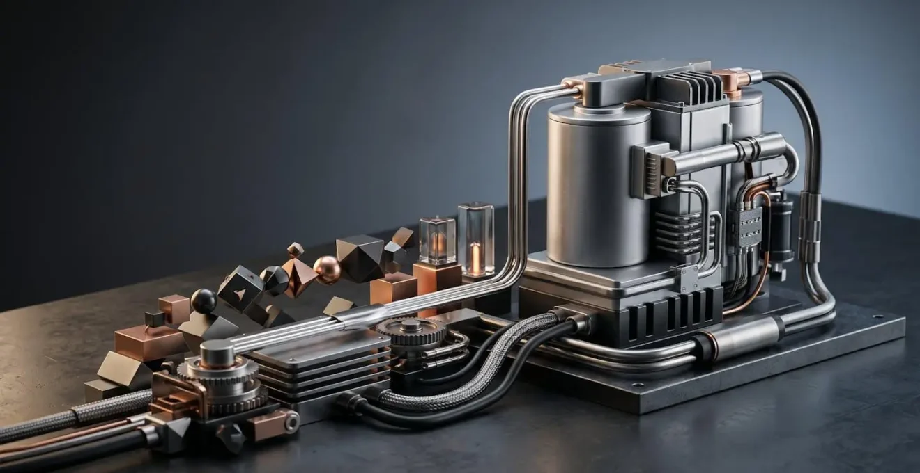 Représentation symbolique du calcul de capacité de batterie lithium pour voilier